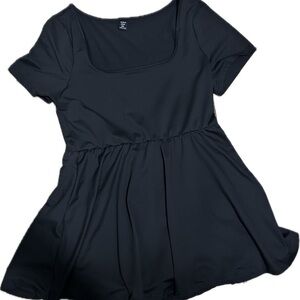 Elegant Black Women's Top